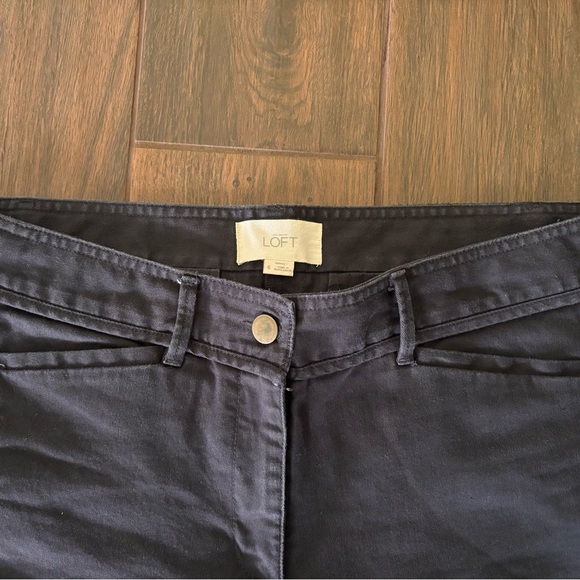 Ann Taylor LOFT 2pr Modern Boot Jeans 1pr Navy Chino Pants - Picture 3 of 9
